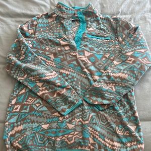 Columbia snap button fleece